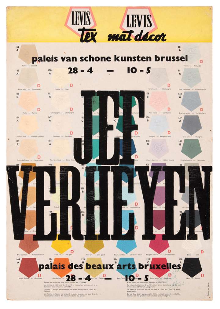 Poster, Paleis voor Schone Kunsten Brussel